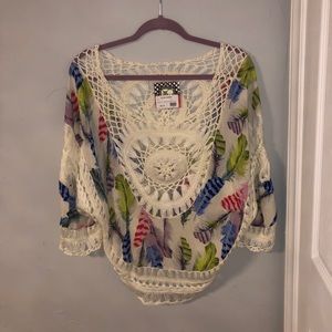 Patterned Crochet Top